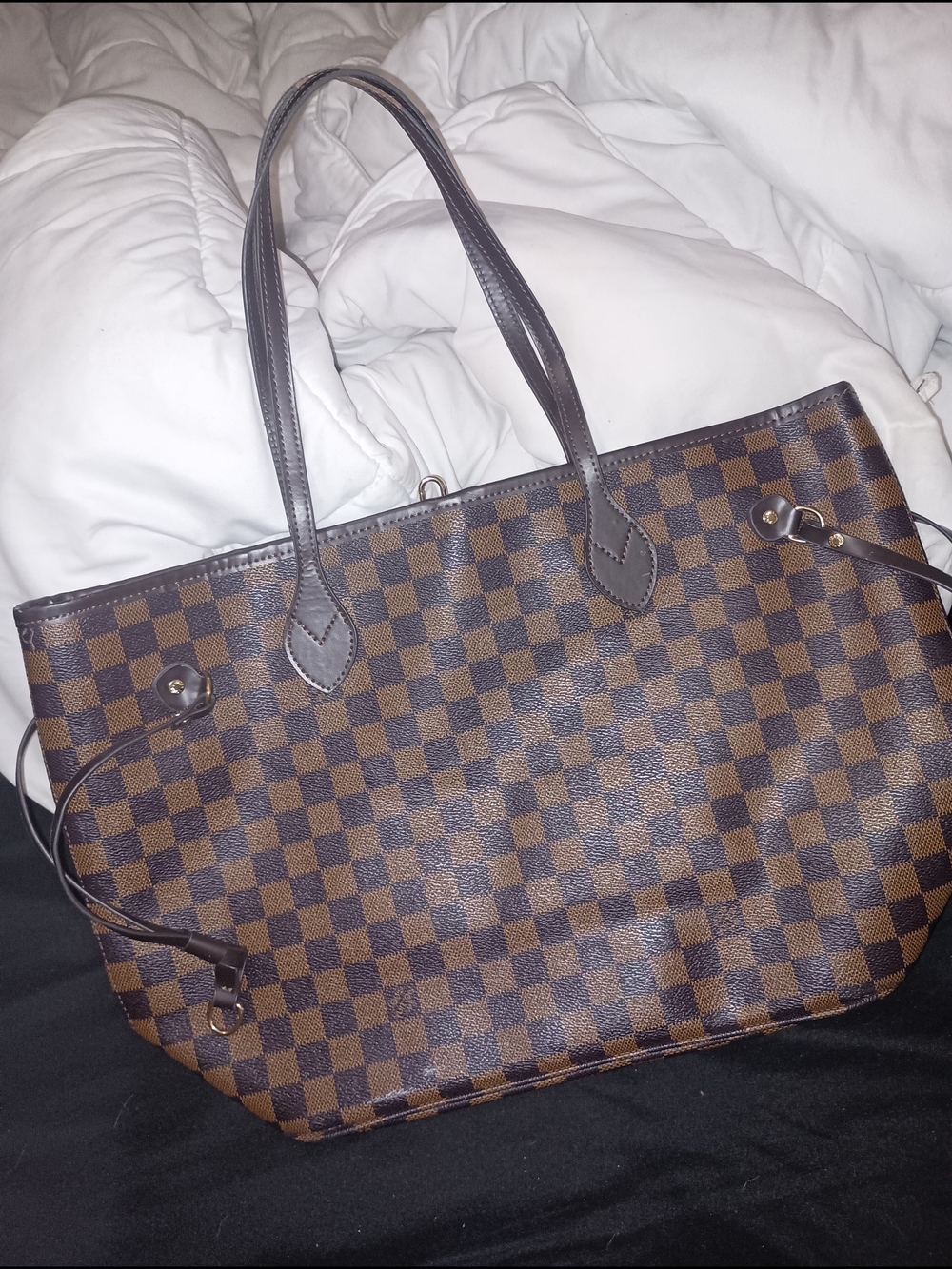 Louis Vuitton Checked Purse